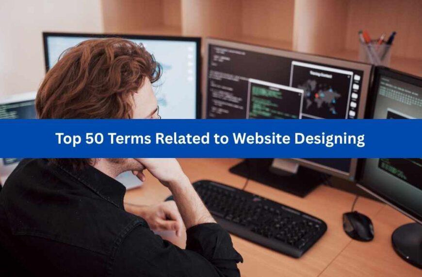 Top 50 Terms Related to Website Designing